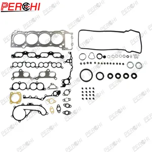 PERCHI motor modeli 3RZ/RZJ120 EFI otomobil parçaları revizyon tam Set TOYOTA OEM CONTA TAKIMI-04111 üreticileri için en iyi 75102