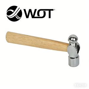 Marteau <span class=keywords><strong>à</strong></span> tête sphérique en <span class=keywords><strong>acier</strong></span> <span class=keywords><strong>à</strong></span> haute teneur en carbone, manche en bois, 150 mm, résistant <span class=keywords><strong>à</strong></span> l'usure et aux chocs, OEM Shandong, usage domestique et industriel - Product Image 1