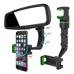 Hot Multi fonction <span class=keywords><strong>rétroviseur</strong></span> montage rotatif <span class=keywords><strong>voiture</strong></span> <span class=keywords><strong>support</strong></span> de <span class=keywords><strong>téléphone</strong></span> <span class=keywords><strong>support</strong></span> réglable véhicule Clip sur <span class=keywords><strong>support</strong></span> de <span class=keywords><strong>téléphone</strong></span> - Product Image 1
