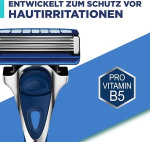 WILKINSON SWORD-Hydro 5 Skin Protection for Men | Hydrating <strong>Gel</strong> &amp; Precision Trimmer | Pack of 12 Shaver Heads - Product Image 4