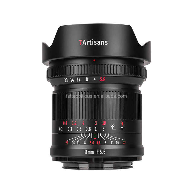 7artisans 9mm F5.6 Full-Frame Ultra-wide-angle Prime Lens DSLR Mirrorless Camera for Sony E Leica L Canon RF Nikon Z in Stocks
