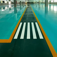 Revêtement de sol en résine époxy SANKIN, peinture époxy antistatique ESD pour l'électronique et allées en résine