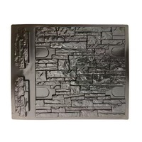 RF décoration de jardin ciment couleur brique panneaux muraux moules plastique béton personnalité simulation mur carreaux moules
