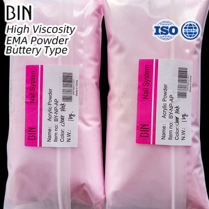 BIN Nail Factory KG Embalaje al por mayor No Yellow Pro. Polvo acrílico Polvo de <span class=keywords><strong>uñas</strong></span> EMA Buttery Polvo acrílico para salón - Product Image 1