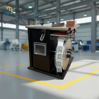 Machine à décoller les étiquettes à 90 degrés à haute efficacité, décolleuse d'étiquettes semi-automatique, réduit les coûts de main-d'œuvre pour la ligne de production en usine