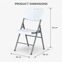 Chaise de banquet moderne la plus vendue, chaise de bureau ergonomique, chaises pliantes d'extérieur pour événements