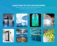 Module de stérilisation de l'eau statique par LED UVC étanche Tianhui 260-280nm pour distributeur d'eau domestique/commercial