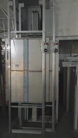Monte-chargeurs de type plateau pour palettes Euro, monte-chargeurs de marchandises et de services