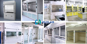 غطاء استخراج الأبخرة من الفولاذ الكامل وفقًا لمعيار ASHRAE 110، غطاء استخراج الأبخرة من الفولاذ والبولي بروبيلين، معدات مختبرية، معدات مصانع الكيماويات، غطاء استخراج الأبخرة للجامعات - Product Image 5