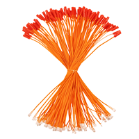 Allumeur électrique 30 cm pour feux d'artifice - Système de tir pyrotechnique à effet d'étincelle avec télécommande, fil de mèche pour spectacles scéniques, CE Orange Haute Qualité