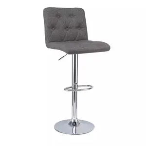 Wholesale high quality foldable bar stool base rubber with pu leather pvc leather seat and back