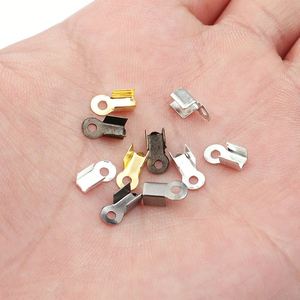 5 000 Pieces Per Pack Small Clasp Leather Cords Diy Handmade Jewelry Accessories <b>Thread</b> <b>Locks</b> Cord Clips Chain Clasps - Product Image 2