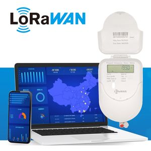 Medidor de agua potable directo Lorawan con LoRaWAN Protección antifraude electromagnético Medidores de agua prepagos OEM personalizables - Product Image 6