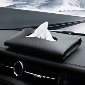 व्यक्तिगत रचनात्मक ऊतक बॉक्स कवर कार सूरज टोपी का छज्जा धारक पेपर नैपकिन मामले