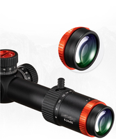 Lunette de chasse tactique de haute qualité avec réticule FFP (premier plan focal) 6-24x50, entièrement multicouche, avec grossissement longue portée