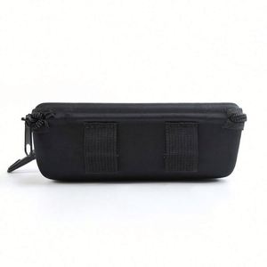 Portable <b>Sun</b> Beach <b>Glasses</b> <b>Case</b> Travel Waterproof Zipper Solar Eyeglasses Storage With Compact EVA and Leather Carry <b>Case</b> - Product Image 5