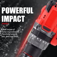 SENGXIN 90N.m Perceuse à percussion sans fil au lithium-ion, 13mm, gris avec batteries 21v 4.0Ah et chargeur CE