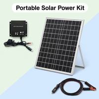 Panneau solaire photovoltaïque personnalisé en gros 10W 18V avec support pour caméra CCTV