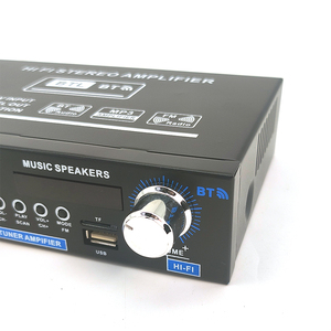 Hệ thống khuếch đại âm thanh mini âm thanh kỹ thuật số với đầu ra 2 kênh và đĩa USB AK 35 hoàn hảo cho những người đam mê âm thanh có độ trung thực cao - Product Image 3