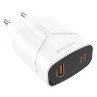 Chargeur mural OEM personnalisé 20W 1C1A, design robuste, sortie puissante, chargeur USB-C