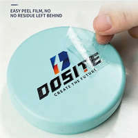 Pegatina de Cristal, Pegatina de Transferencia, Etiqueta de Producto Personalizada, Pegatina para Caja de Cartón Metálico, Personalización de Té con Leche