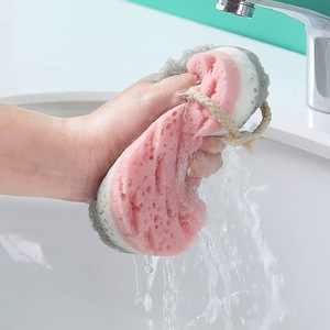 Zenidoo Brosse de douche exfoliante moderne en silicone, éponge naturelle pour éliminer les peaux mortes chez les adultes - Product Image 4