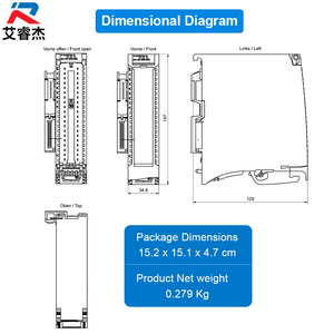 โมดูลเอาต์พุตดิจิตอล Siemens 6ES7522-1BF00-0AB0 DQ 8x24V DC/2A HF สำหรับ S7-1500 มีสินค้าในสต็อก - Product Image 2