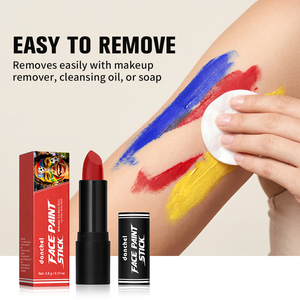 <span class=keywords><strong>Pintura</strong></span> Corporal y Facial en Barra, Resistente al Agua, 6 Colores, No Tóxica, para <span class=keywords><strong>Halloween</strong></span>, Maquillaje en Crema, Segura para Fiestas, Cosplay, Deportes, <span class=keywords><strong>Pintura</strong></span> Facial - Product Image 6