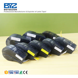 Boyeezon Label Tape M21-125-C-342-YL <span class=keywords><strong>recharge</strong></span> compatible <span class=keywords><strong>Brady</strong></span> pour imprimante Bmp21 M210 - Product Image 4