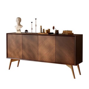Buffet en bois massif <span class=keywords><strong>vintage</strong></span> pour entrée, <span class=keywords><strong>meuble</strong></span> de rangement pour <span class=keywords><strong>petit</strong></span> appartement, idéal pour cuisine, salle à manger et espaces de vie - Product Image 5