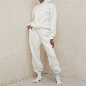 Signore Pantaloni Della Tuta <span class=keywords><strong>Jogger</strong></span> Pantaloni Donne Vello <span class=keywords><strong>Bianco</strong></span> Posteriore Pantaloni Da Jogging - Product Image 2