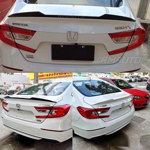 สปอยเลอร์หลังรถยนต์ Accord สีดำเงา สไตล์สปอร์ต ชุดแต่งฝากระโปรงท้าย สำหรับ Honda Accord รุ่นที่ 10 ปี 2018-2022 อุปกรณ์ตกแต่งรถยนต์ - Product Image 3