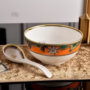 Medusa European Luxury Bone China Dinner <b>Set</b> Eco-Friendly Customizable Coffee <b>Cup</b> and Plate <b>Set</b> for Home Use and Hotels - Product Image 2