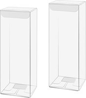 Imballaggio trasparente personalizzato trasparente pvc finestra in PVC scatola di plastica per regali