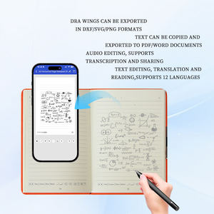Libreta Inteligente con Sincronización de Bolígrafo con IA, Libreta de Cuero A5, Libreta con IA para Escribir y Dibujar, Bolígrafo de Tinta, Logotipo Personalizado, Envío Directo de Fábrica - Product Image 4