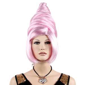 Perruque rose Cos High Hat Princess Cut Long Curly Amérique du Sud Amérique du Nord Europe Festival Halloween avec <span class=keywords><strong>Déguisement</strong></span> Perruque - Product Image 1