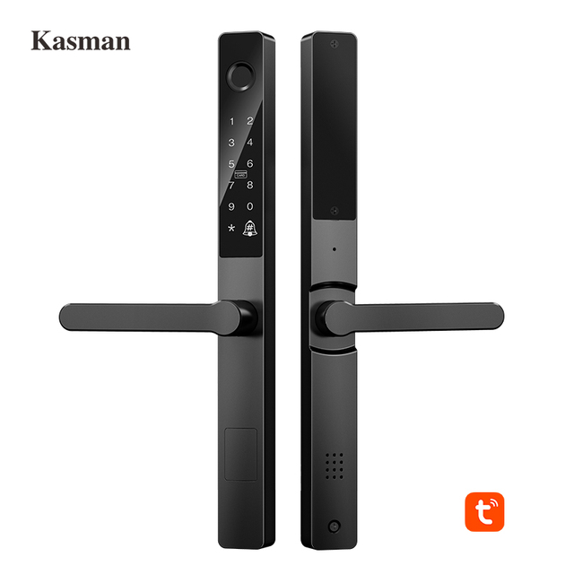 Kasman SOURCE PRICE Sim Outdoor Waterproof High-Temperature Resistant Aluminum Alloy Smart Locks Password Fingerprint App WiFi