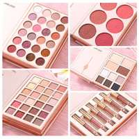 Palette de maquillage magique : fards à paupières et blush haute pigmentation, finis mats et scintillants, poudre de mica pressée – Kit de maquillage en gros, fournisseur OEM ODM