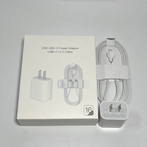 เครื่องชาร์จ PD Type C 35W สำหรับ iPhone ที่ชาร์จชนิด C เป็นสายเคเบิล C EU US UK 35W chargeur iPhone cargador iphone18 17 16 15 - Product Image 5