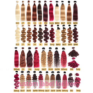 KEMY 1Pcs Brasiliana Diritta Dei Capelli Umani Bundles Ombre <span class=keywords><strong>Colorate</strong></span> Estensioni Dei Capelli Per La Ragazza Fasci Del Tessuto Dei Capelli Fornitore - Product Image 3