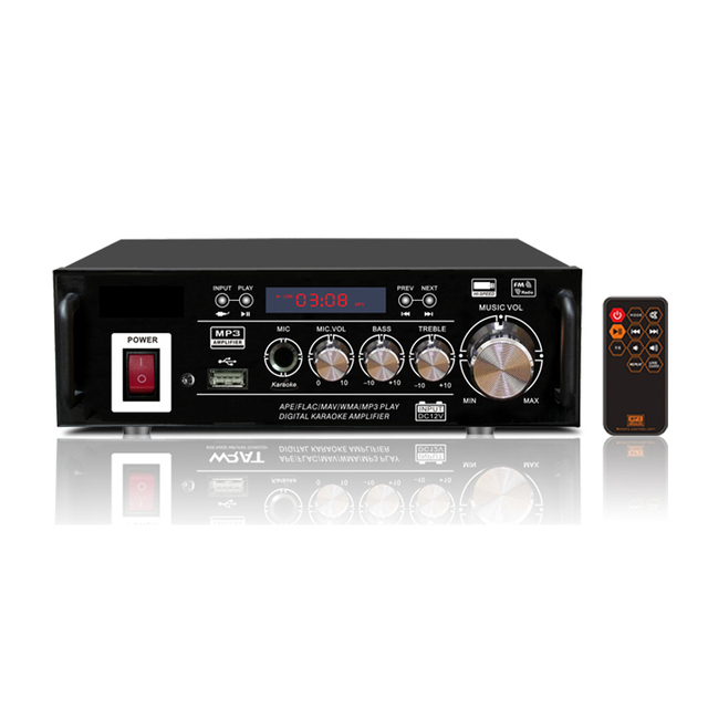 20w Home Karaoke Sound Equipment Audio Stereo Electric Power Mini Amplifier