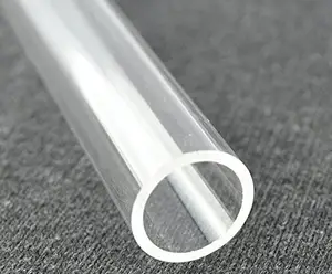 25mm Milky White Acrylic Tube Rigid Round Pipe 2mm Thick High Impact for Water Pipe Crafts Cable Sleeve