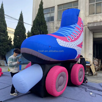 Patins à glace gonflables géants, modèle de patins à glace gonflables accrocheur pour les événements