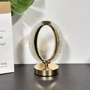 1pcs Morden Style Led Touch Modern Crystal <b>Table</b> Lamp for Bedroom Restaurant Bar <b>Bedside</b> Night Light Rechargeable <b>Table</b> Lamp - Product Image 3