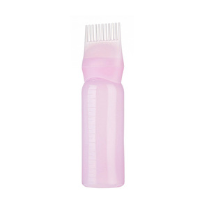Hair Dye <b>Brush</b> <b>Bottle</b> With Comb 1 Pc For Hair Coloring All Hair Types Plastic Material - Product Image 5