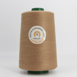 Fil à coudre pour machine à coudre en polyester 100% teinté haute ténacité 40/2 3000yds au prix d'usine pour les vêtements - Product Image 3