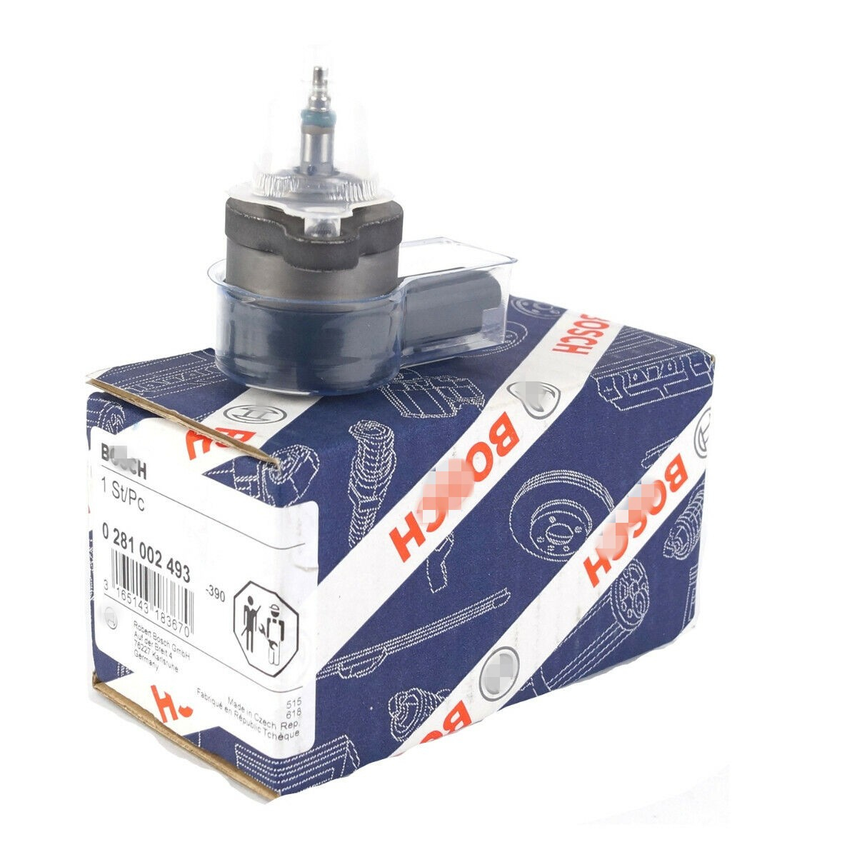 Common Rail Fuel Pump Pressure Regulator 0281002493  For Citroen Peugeot 2.0 HDi high quality solenoid DRV valve 0281002493