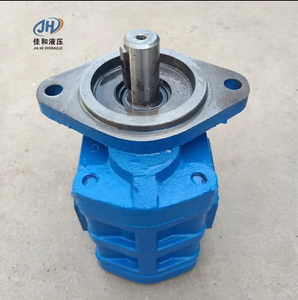 Repuestos Hidráulicos para Cargadoras: Bomba Hidráulica de Triple Engranaje con Eje Recto de Hierro Fundido Azul al por Mayor - Product Image 4