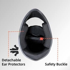 หมวกกันน็อคมอเตอร์ไซค์แบบเต็มหน้าเลนส์คู่แบบ HD ใหม่ - Product Image 5