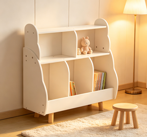 Mobiletto portaoggetti per <span class=keywords><strong>libri</strong></span> e giocattoli per bambini, organizer <span class=keywords><strong>da</strong></span> pavimento per la casa e l'asilo, angolo lettura - Product Image 1